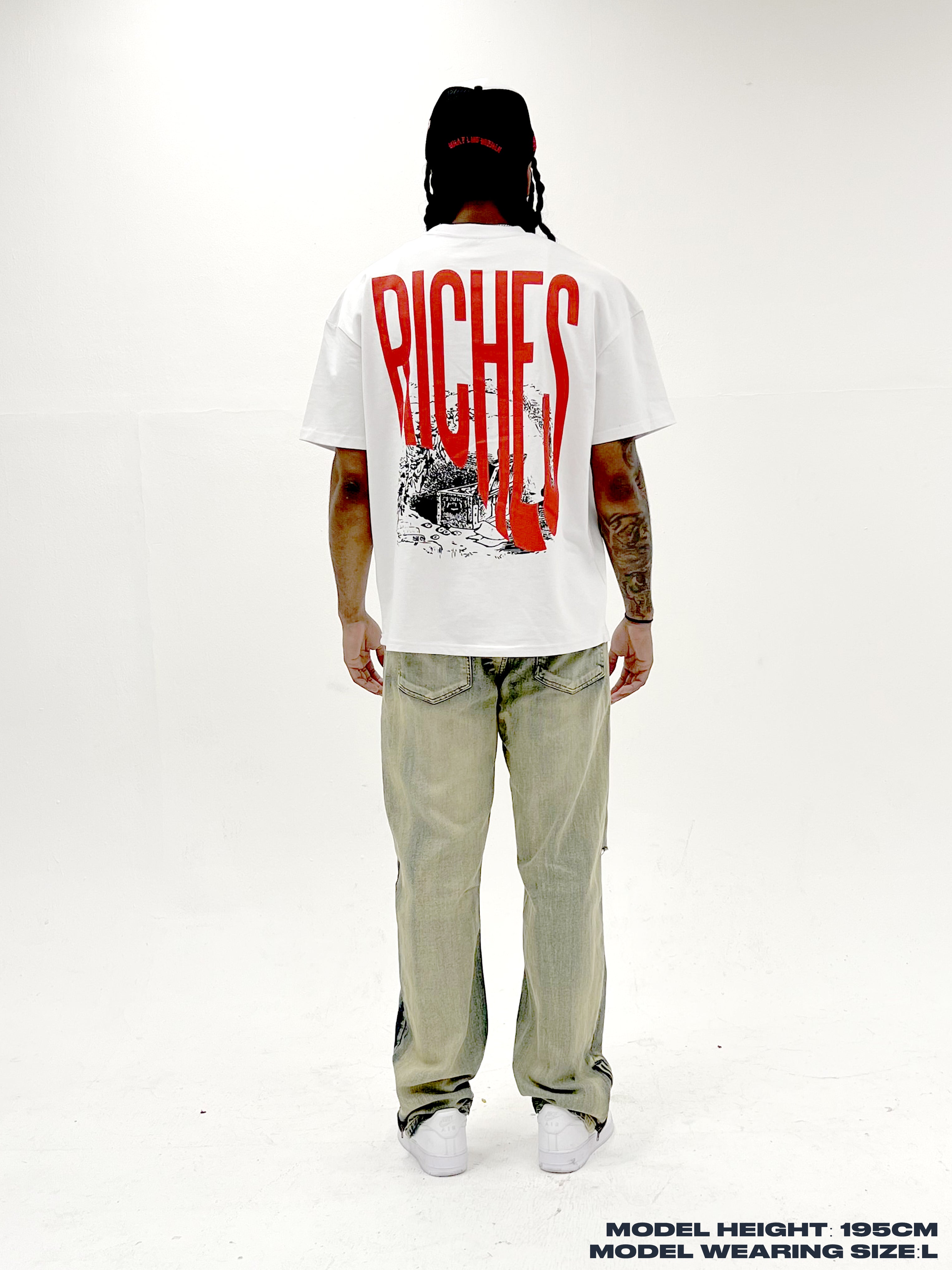 RICHES TREASURY TEE - WHITE