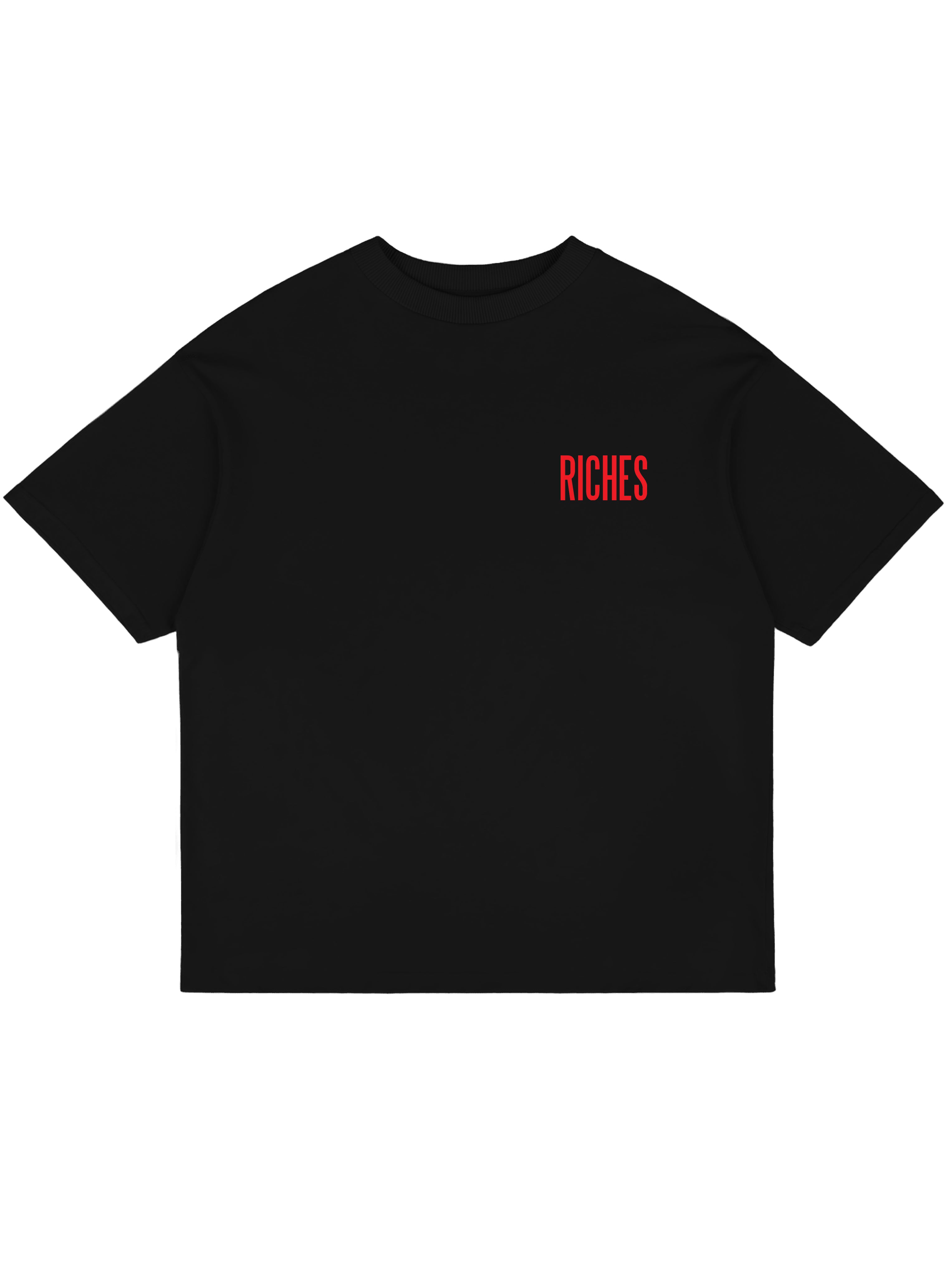 RICHES TREASURY TEE - BLACK