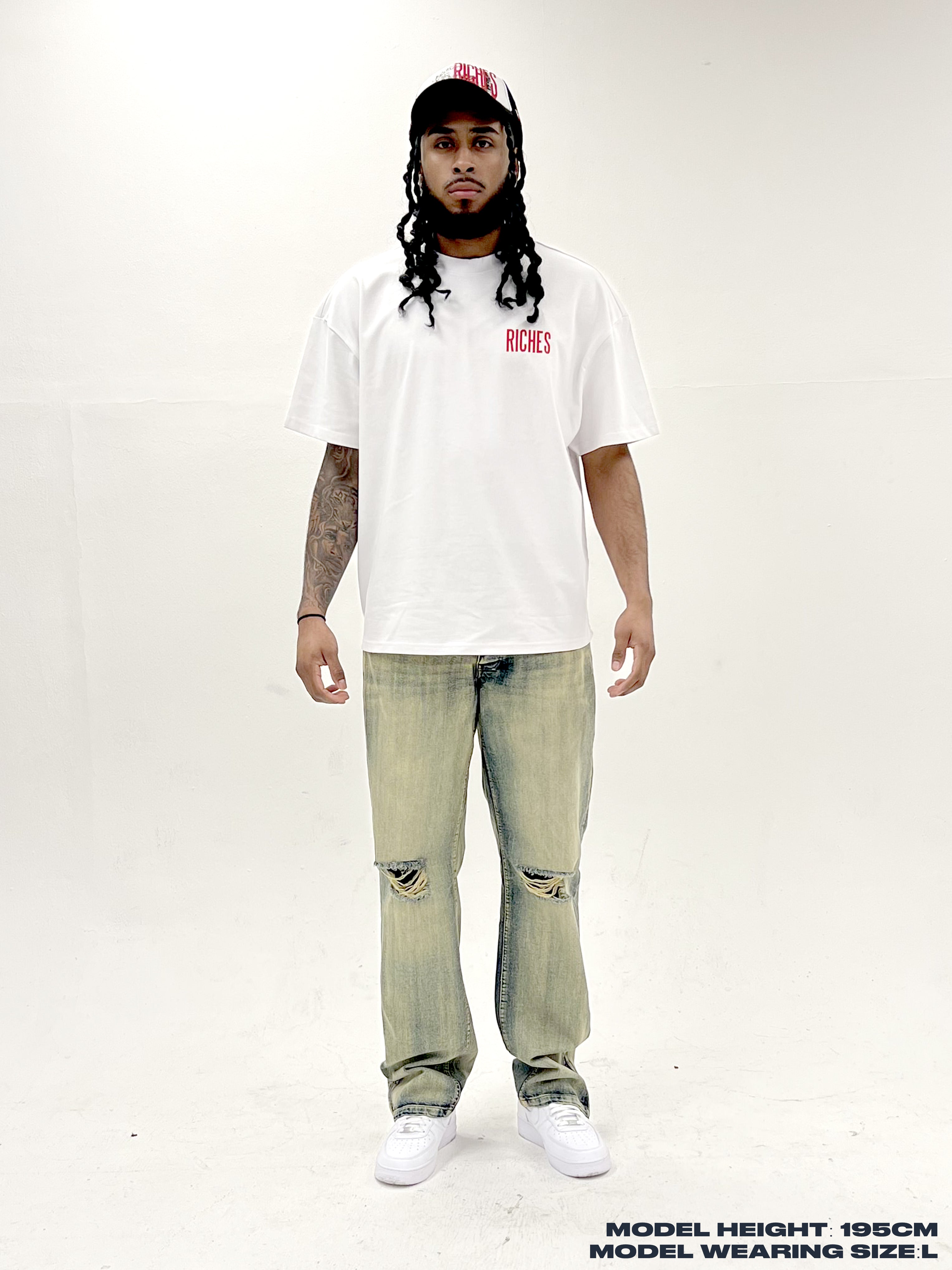 RICHES TREASURY TEE - WHITE