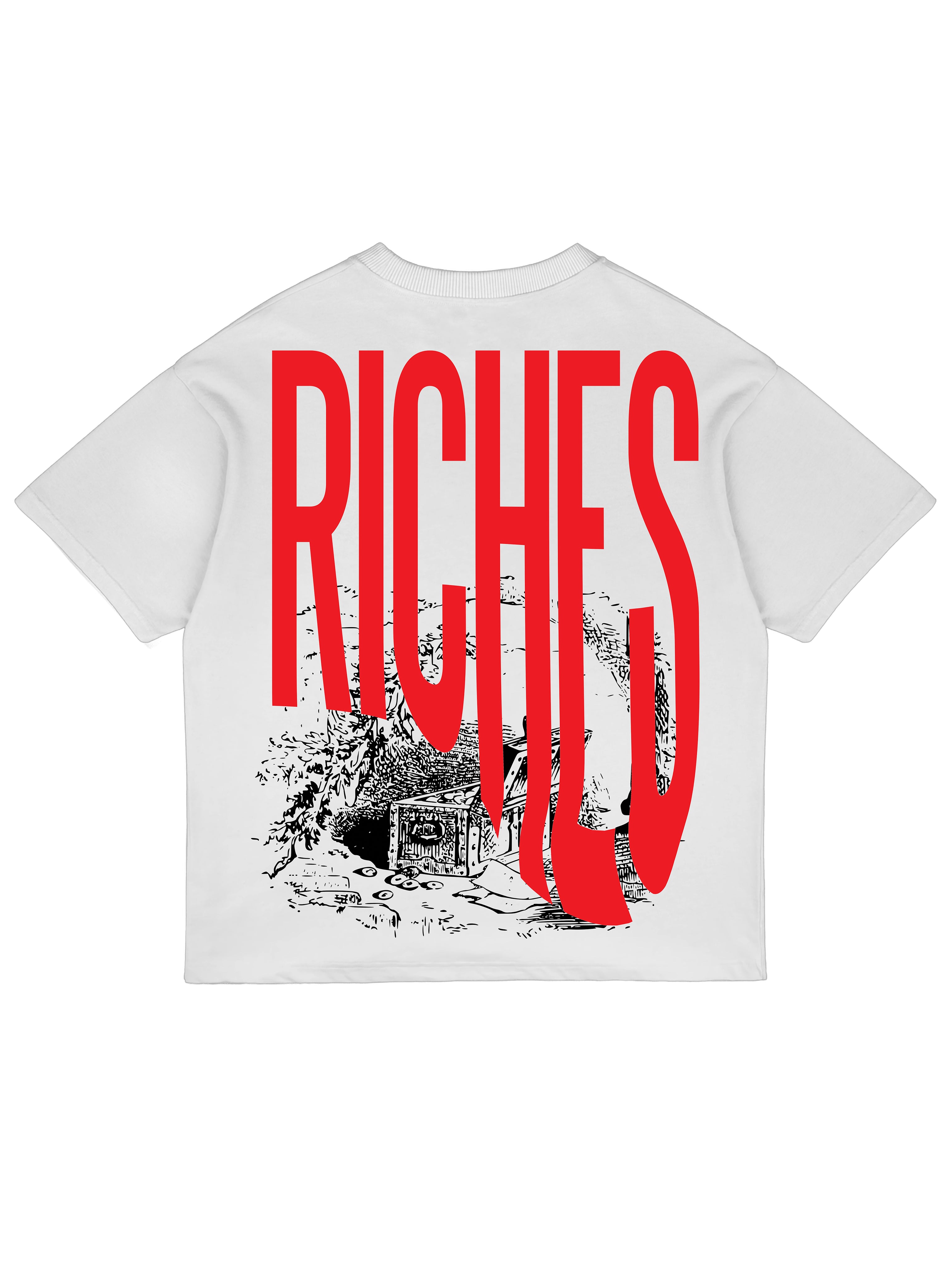 RICHES TREASURY TEE - WHITE