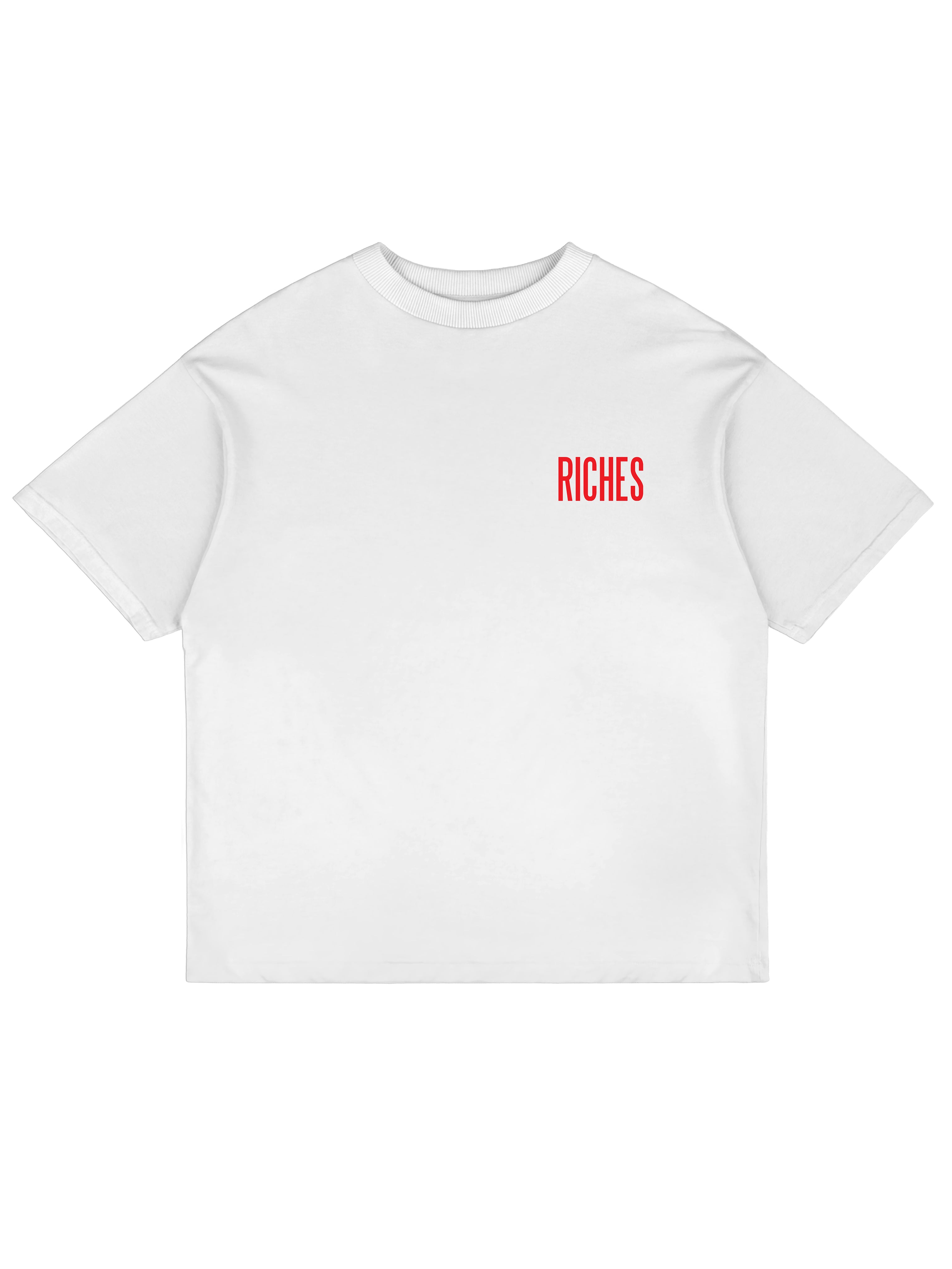 RICHES TREASURY TEE - WHITE