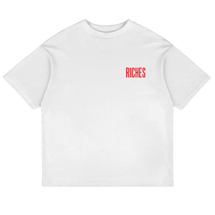 RICHES TREASURY TEE - WHITE